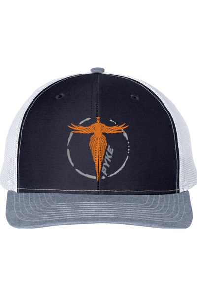 Rooster Embroidered Trucker Hat