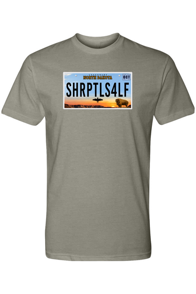 ND Vanity Plate SHRPTLS4LF Tee