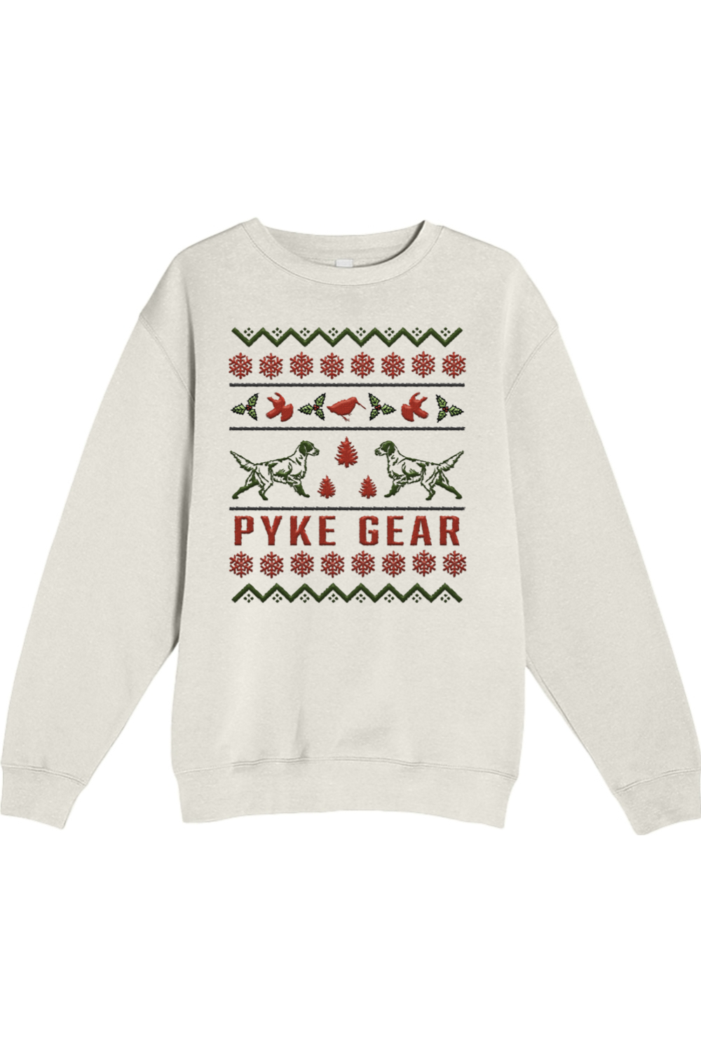 Ugly Christmas Sweatshirt English Setter 2026