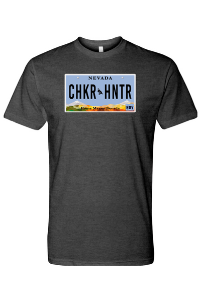 NV Vanity Plate CHKR HNTR Tee