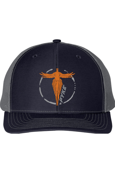 Rooster Embroidered Trucker Hat