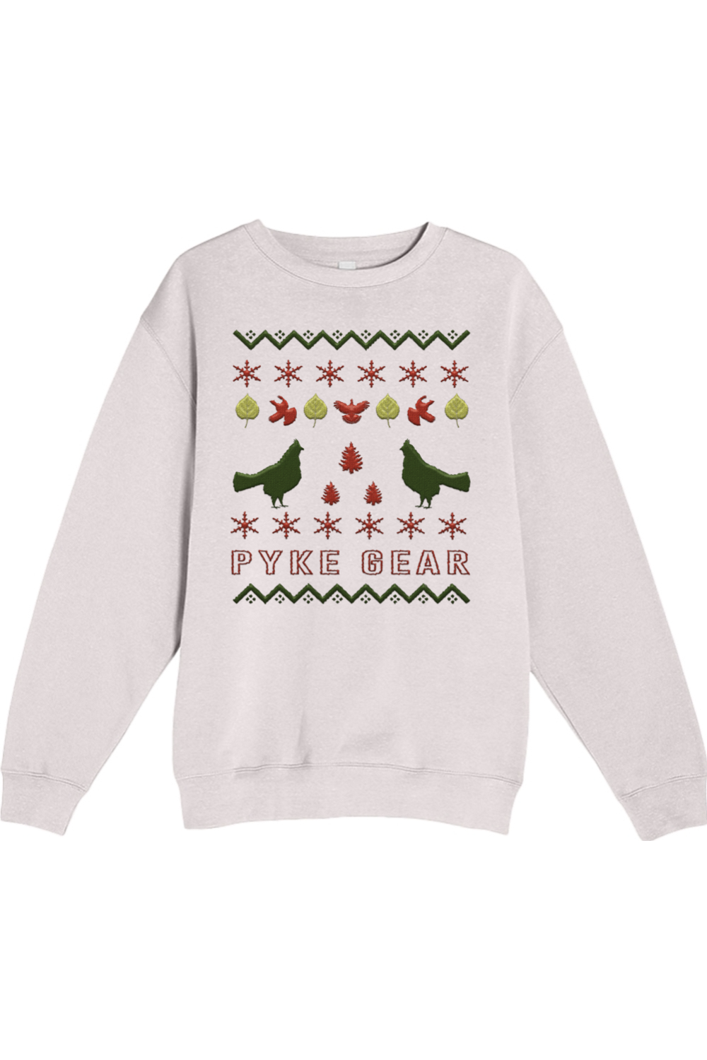 Ugly Christmas Sweatshirt Ruffed Grouse 2026