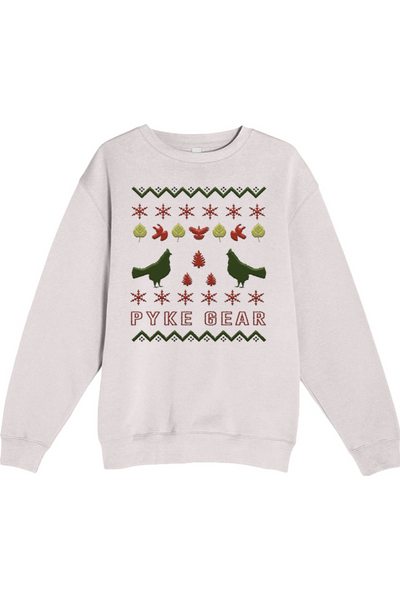 Ugly Christmas Sweatshirt Ruffed Grouse 2026