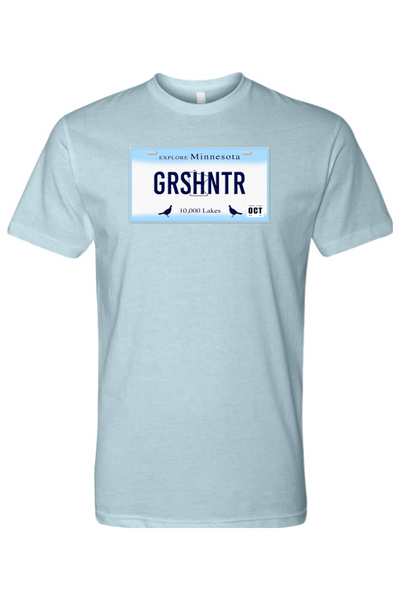 MN Vanity Plate GRSHNTR Tee