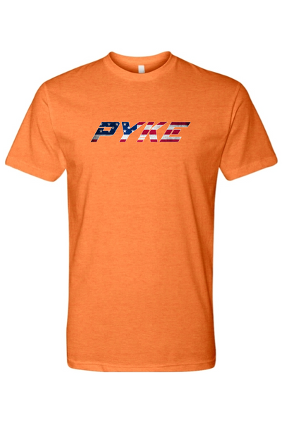 Pyke Old Glory Logo Tee