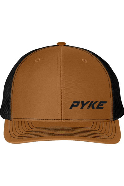 Pyke Embroidered Logo Trucker Hat