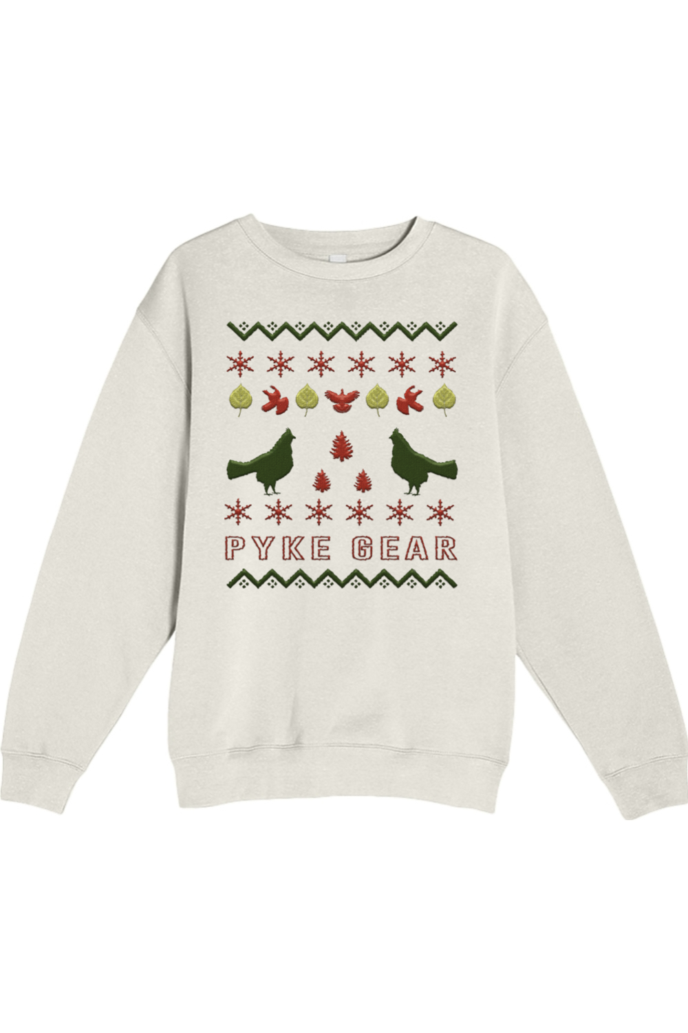 Ugly Christmas Sweatshirt Ruffed Grouse 2026