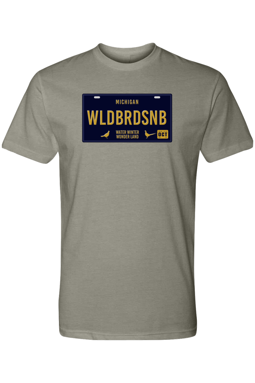 MI Vanity Plate WLDBRDSNB Tee