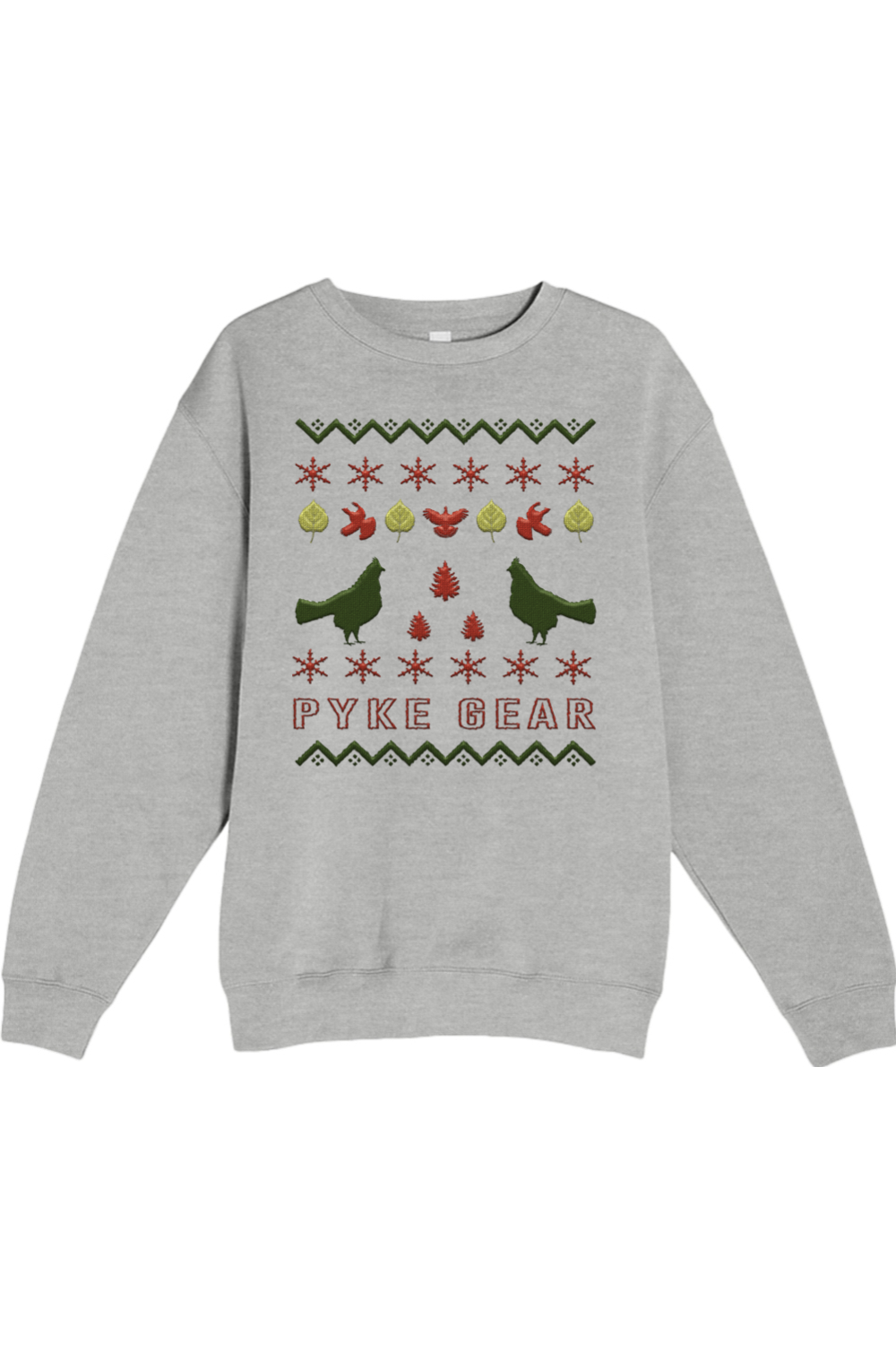 Ugly Christmas Sweatshirt Ruffed Grouse 2026