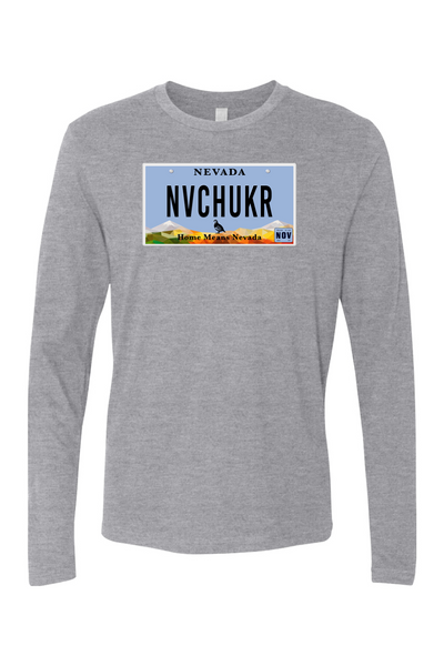 NV Vanity Plate NVCHUKR Long Sleeve
