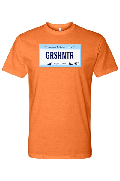 MN Vanity Plate GRSHNTR Tee