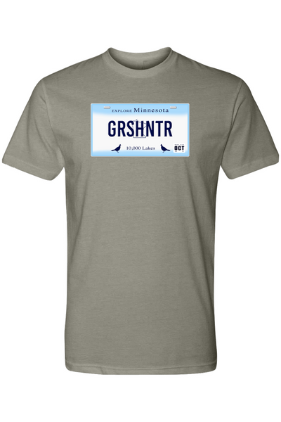 MN Vanity Plate GRSHNTR Tee