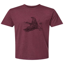 Load image into Gallery viewer, Mens 2X-Large HEATHER_MAROON T-Shirt