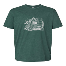 Load image into Gallery viewer, Mens 2X-Large HEATHER_FOREST_GREEN T-Shirt
