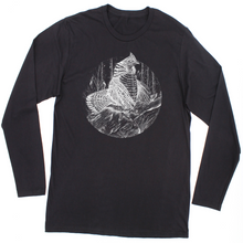 Load image into Gallery viewer, Unisex 3X-Large BLACK Fine Jersey Long Sleeve Tee