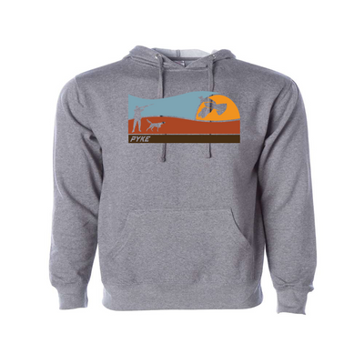 Mens 2X-Large GUNMETAL_HEATHER Hoodie