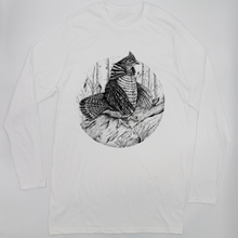 Load image into Gallery viewer, Unisex 3X-Large WHITE Fine Jersey Long Sleeve Tee